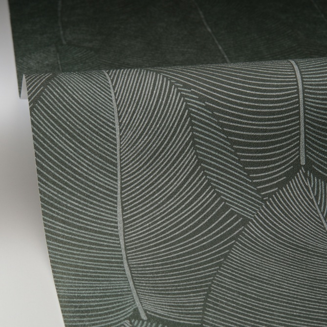 Papel Pintado Hojas grandes superpuestas - LOBUCHE 02 | MURAKE - 879622