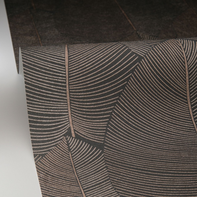 Papel Pintado Hojas grandes superpuestas - LOBUCHE 03 | MURAKE - 879623