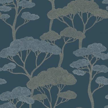 Papel Pintado Árboles minimalistas - LOPBURI 03 | MURAKE - 879653