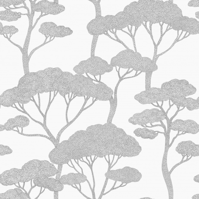 Papel Pintado Árboles minimalistas - LOPBURI 04 | MURAKE - 879654