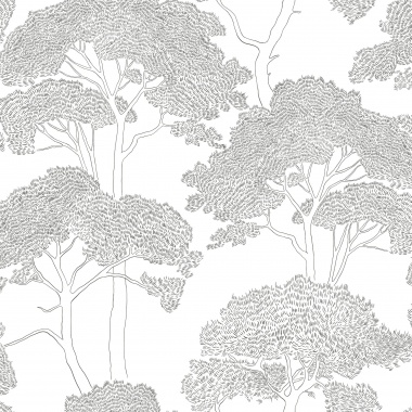 Papel Pintado Árboles gráficos - AKMOLÁ 04 | MURAKE - 879474