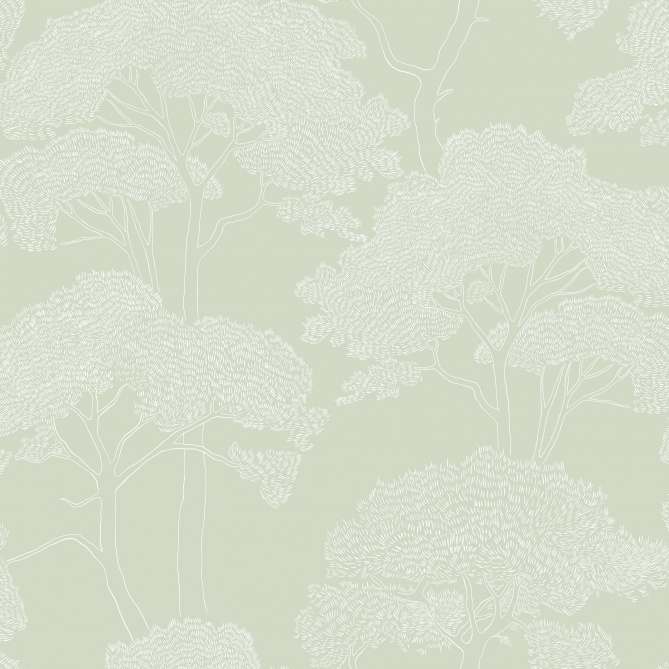 Papel Pintado Árboles gráficos - AKMOLÁ 05 | MURAKE - 879475