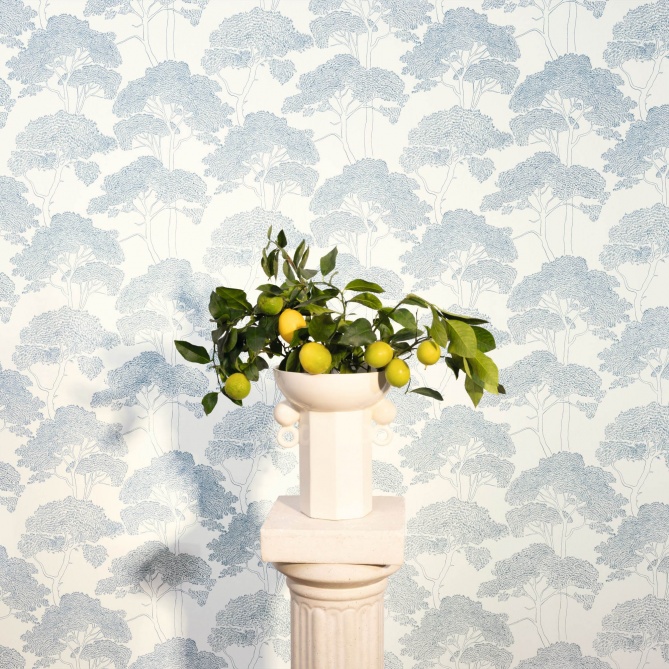 Papel Pintado Árboles gráficos - AKMOLÁ 02 | MURAKE - 879472