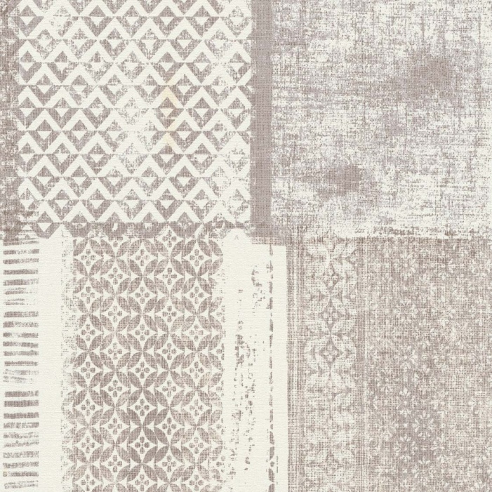 Papel Pintado ETNO MARRÓN/BLANCO - 1