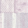Papel Pintado ETNO MORADO/BLANCO - 1