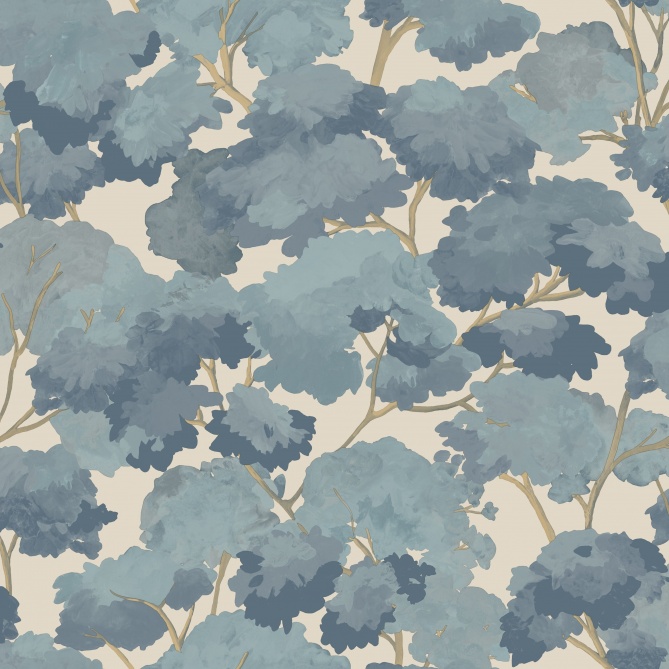 Papel Pintado Árboles con diseño nórdico - COLABA 01 | MURAKE - 879441