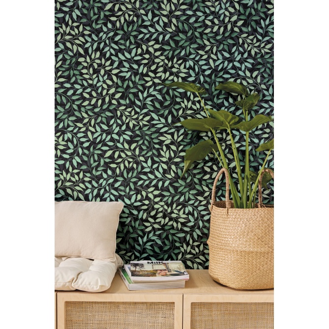 Papel Pintado Ramas con hojitas de primavera - BALBOA 05 | MURAKE - 879455