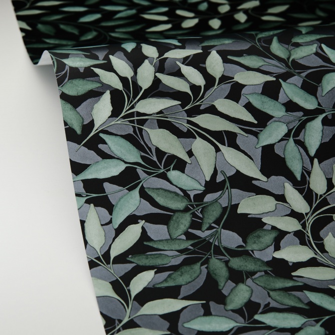 Papel Pintado Ramas con hojitas de primavera - BALBOA 05 | MURAKE - 879455