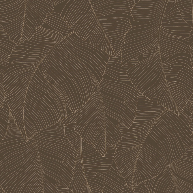 Papel Pintado Muro vegetal con hojas - SAKAKA 05 | MURAKE - 879675