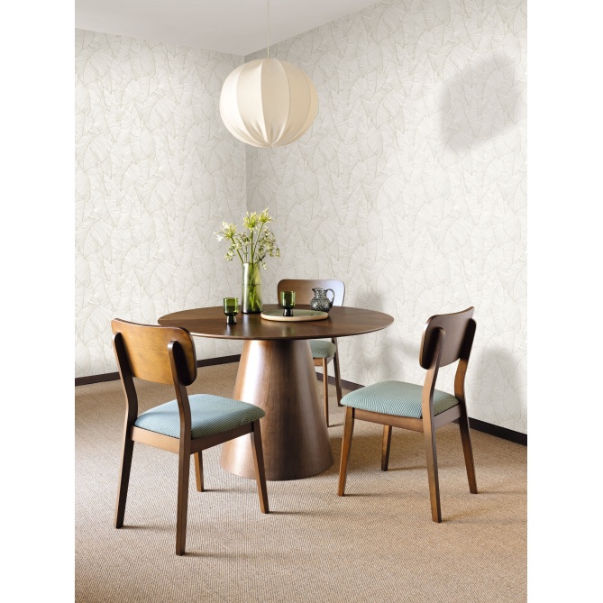 Papel Pintado Muro vegetal con hojas - SAKAKA 03 | MURAKE - 879673