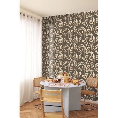 Papel Pintado Cacatúas encaramadas en ramas - DIRIYAH 06 | MURAKE - 879696