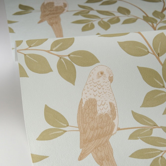 Papel Pintado Cacatúas encaramadas en ramas - DIRIYAH 04 | MURAKE - 879694