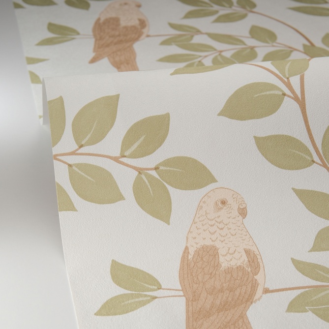 Papel Pintado Cacatúas encaramadas en ramas - DIRIYAH 03 | MURAKE - 879693