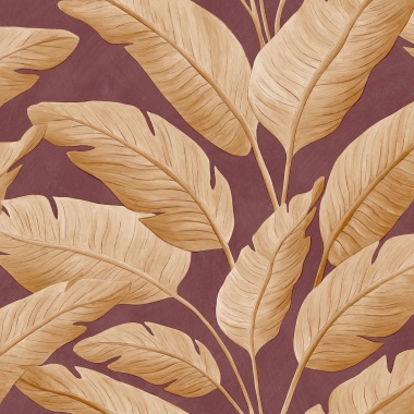 Papel Pintado Palmeras de plátano - JUBAIL 01 | MURAKE - 879701