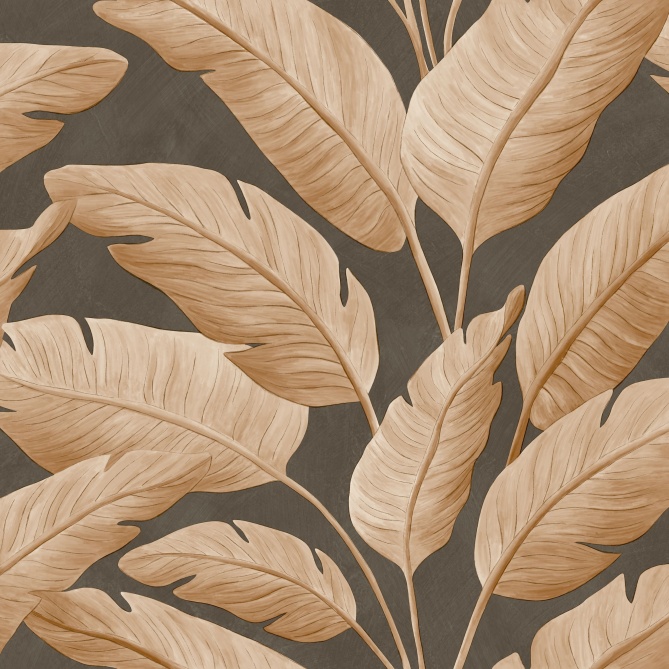 Papel Pintado Palmeras de plátano - JUBAIL 04 | MURAKE - 879704