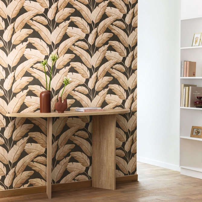 Papel Pintado Palmeras de plátano - JUBAIL 04 | MURAKE - 879704