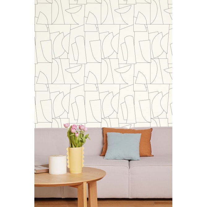 Papel Pintado Trazado fino - TABUK 01 | MURAKE - 879751