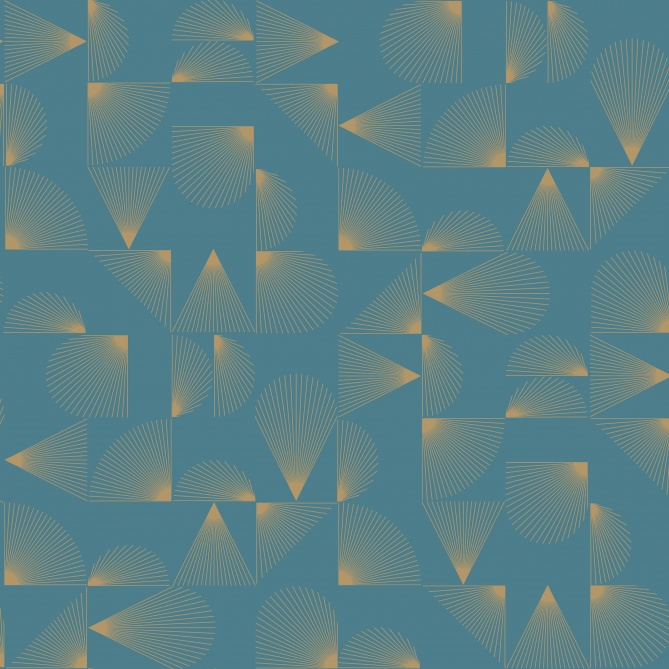 Papel Pintado Radiación abstracta y contemporánea - UMLUG 04 | MURAKE - 879764