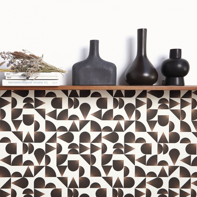 Papel Pintado Radiación abstracta y contemporánea - UMLUG 03 | MURAKE - 879763