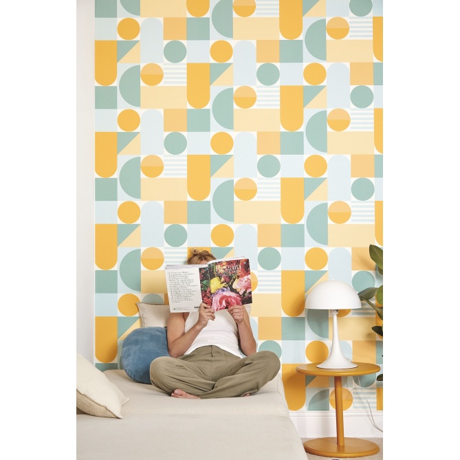 Papel Pintado Juego de formas - KOBHAR 03 | MURAKE - 879783