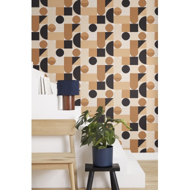 Papel Pintado Juego de formas - KOBHAR 02 | MURAKE - 879782