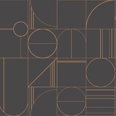 Papel Pintado Formas geométricas redondeadas - DAWADIMI 03 | MURAKE - 879793