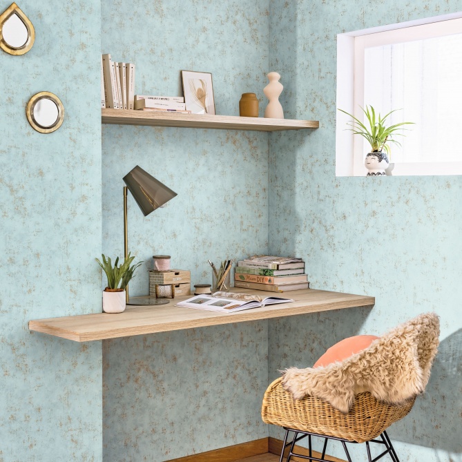 Papel Pintado Aspecto hormigón - KONKRET METAL 10 | MURAKE - 879910