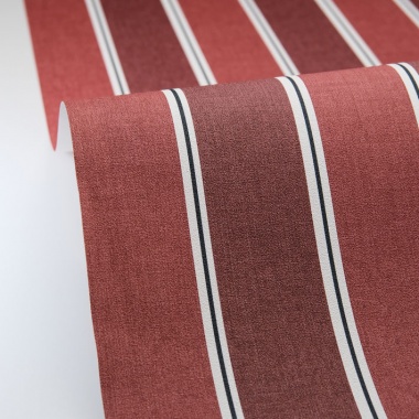 Papel pintado de rayas burdeos - RIVEL 06 | MURAKE - 879924