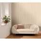 Papel pintado de rayas beige y oro - RIVEL 01 | MURAKE - 879919