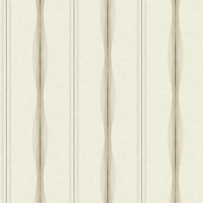 Papel pintado de rayas blanco tiza TALVA 01 | Murake - 879928