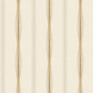 Papel pintado de rayas beige arena TALVA 02 | Murake - 879929