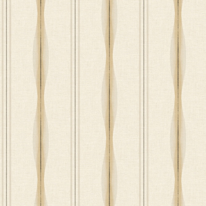 Papel pintado de rayas beige arena TALVA 02 | Murake - 879929