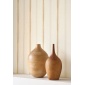 Papel pintado de rayas beige arena TALVA 02 | Murake - 879929