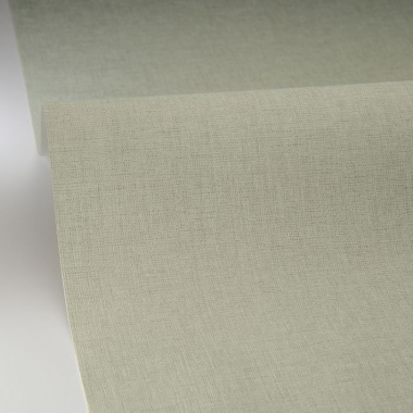 Papel pintado liso verde eucalipto LINOA 60 | Murake - 879990
