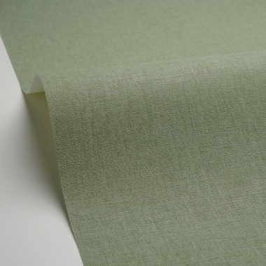 Papel pintado liso verde salvia LINOA 64 | Murake - 879994