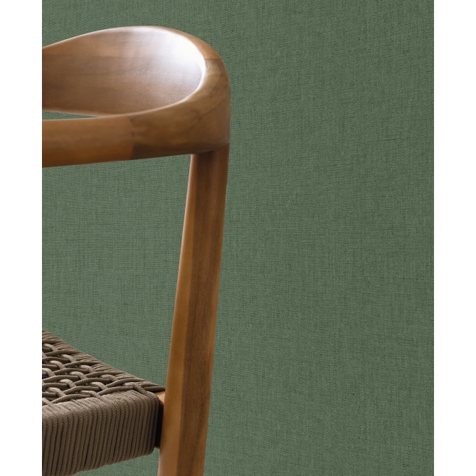 Papel pintado liso verde botella LINOA 70 | Murake - 880000
