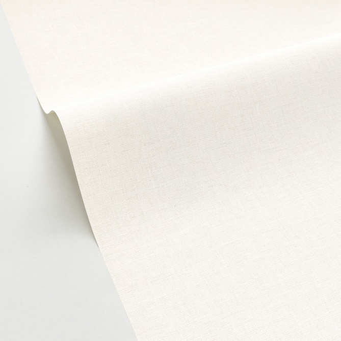 Papel pintado liso verde almendra claro LINOA 55 | Murake - 879985