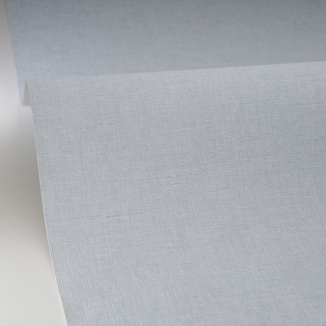 Papel pintado liso azul humo LINOA 49 | Murake - 879979