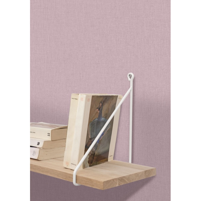 Papel pintado liso malva LINOA 45 | Murake - 879975
