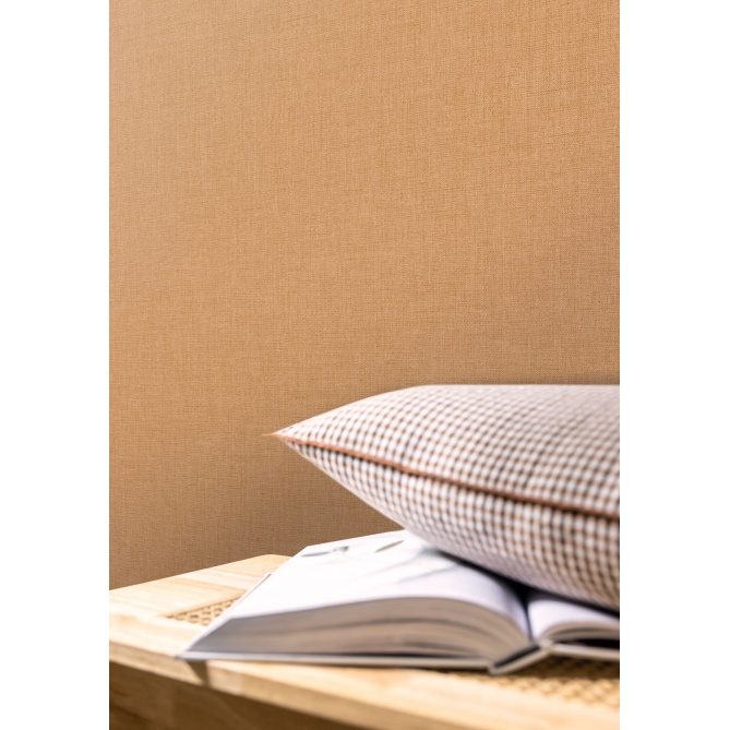 Papel pintado liso camel LINOA 28 | Murake - 879958