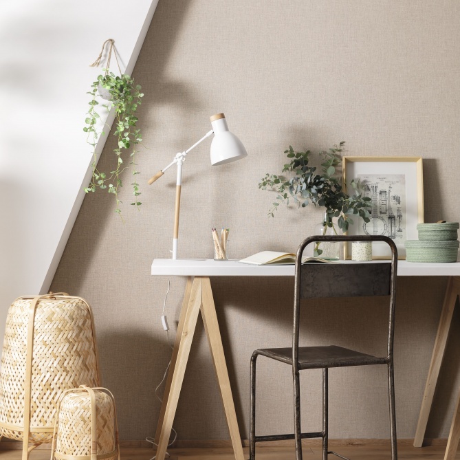 Papel pintado liso lino LINOA 23 | Murake - 879953
