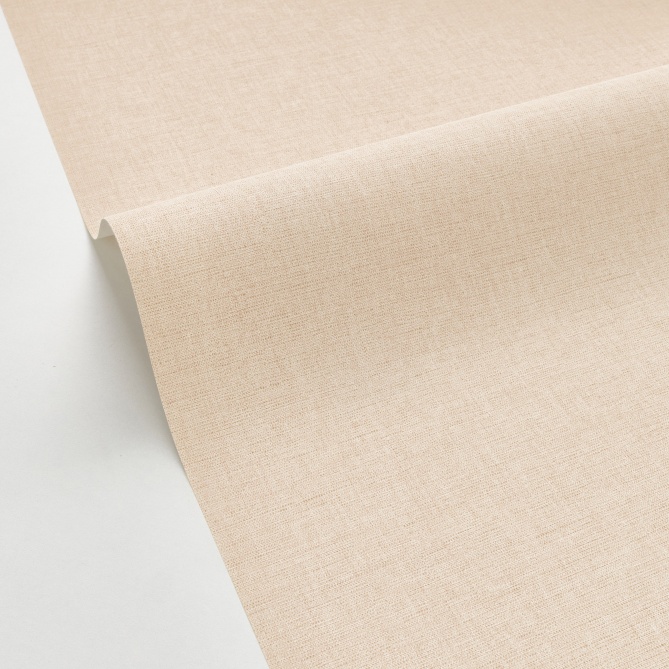 Papel pintado liso beige LINOA 01 | Murake - 879931