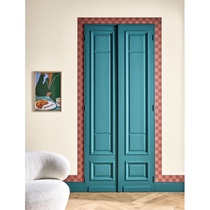 Papel pintado liso cáscara de huevo LINOA 03 | Murake - 879933