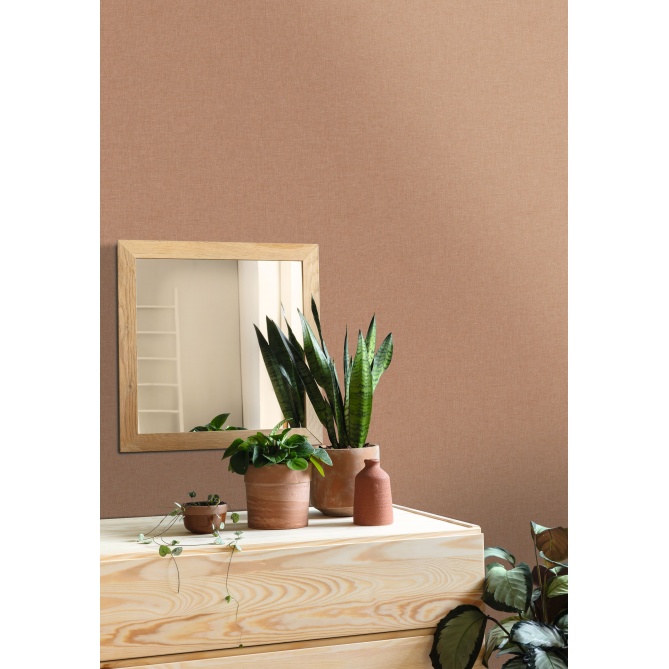 Papel pintado liso café con leche LINOA 107 | Murake - 880054