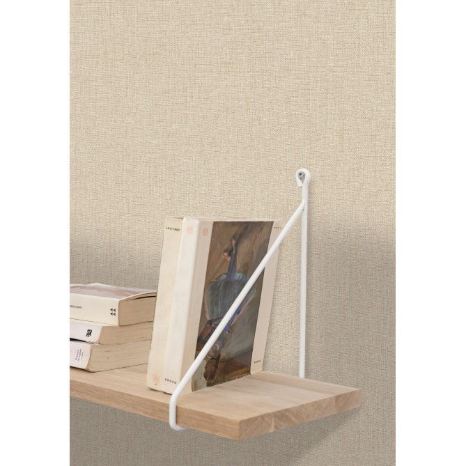 Papel pintado liso latte LINOA 11 | Murake - 879941