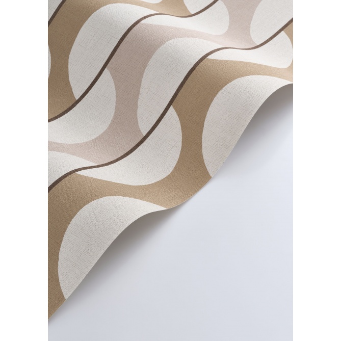 Papel pintado rayas rosa nude ZELVA 02 | Murake - 880016