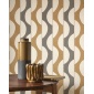 Papel pintado rayas negro carbón ZELVA 04 | Murake - 880018