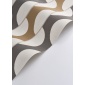 Papel pintado rayas negro carbón ZELVA 04 | Murake - 880018