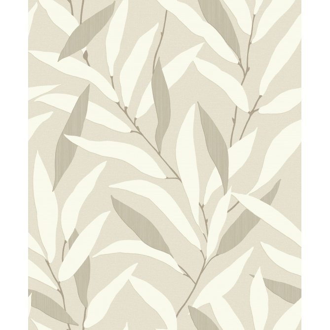 Papel pintado vegetal blanco tiza NAORI 01 | Murake - 880019