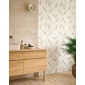 Papel pintado vegetal blanco tiza NAORI 01 | Murake - 880019